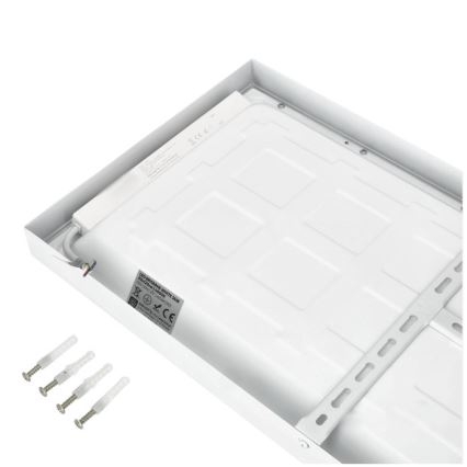 Panel LED de superficie BRISBANE LED/36W/230V 4000K 29,5x119 cm blanco