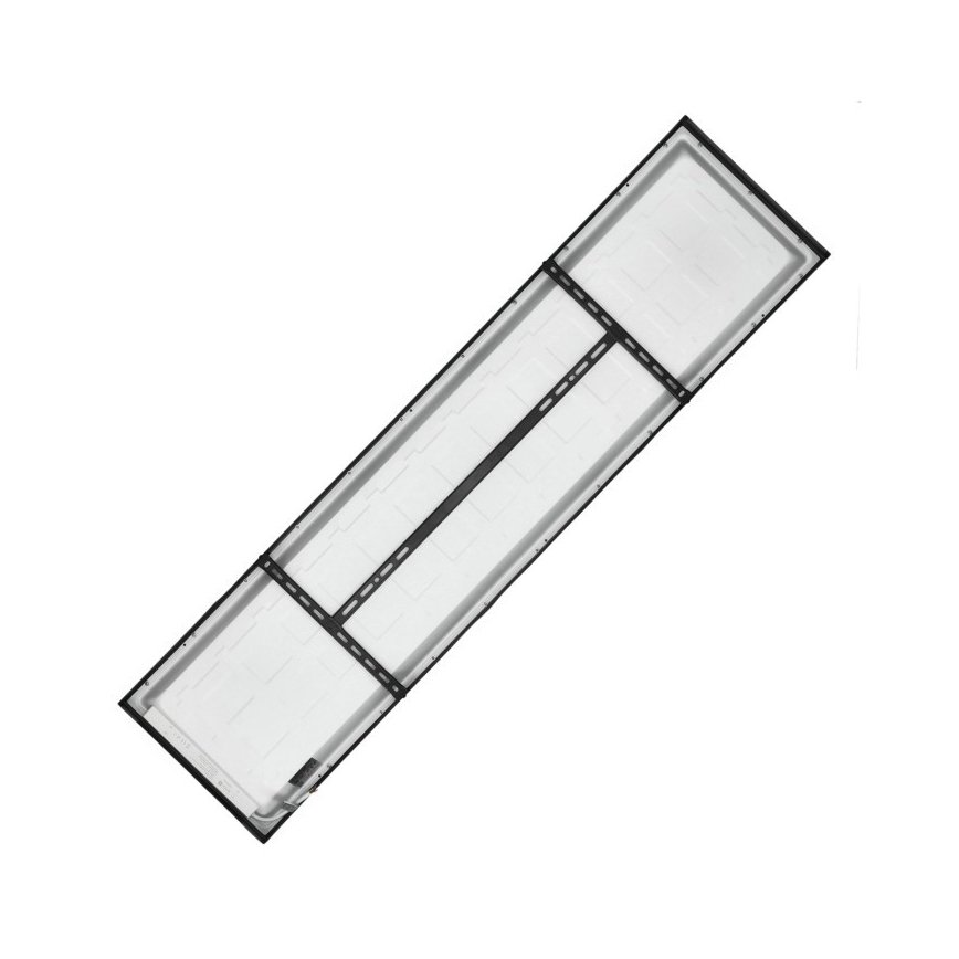 Panel LED de superficie BRISBANE LED/36W/230V 4000K 29,5x119 cm negro