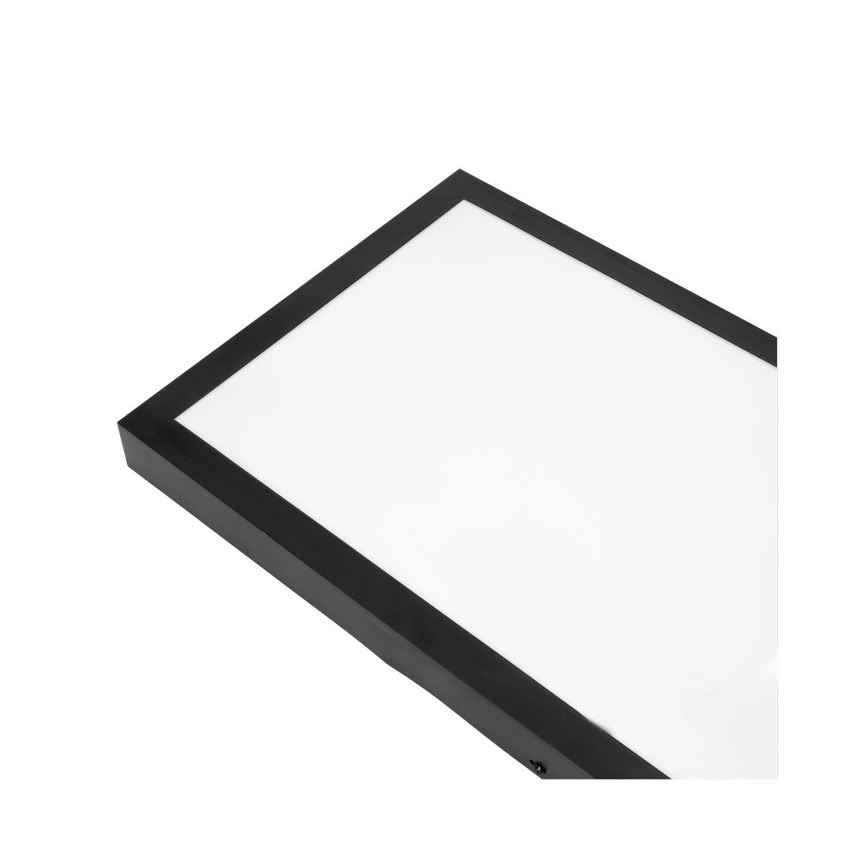 Panel LED de superficie BRISBANE LED/36W/230V 4000K 29,5x119 cm negro