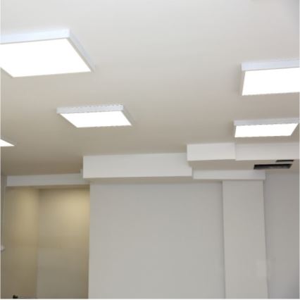 Panel LED de superficie BRISBANE LED/36W/230V 4000K 59,5x59,5 cm blanco