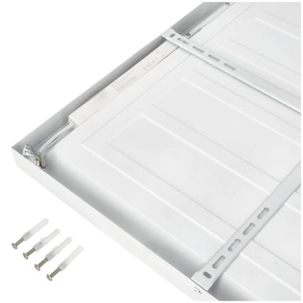 Panel LED de superficie BRISBANE LED/36W/230V 4000K 59,5x59,5 cm blanco