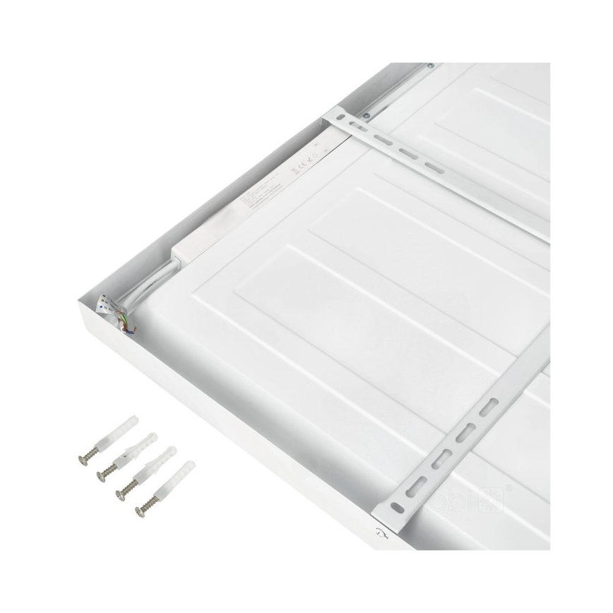 Panel LED de superficie BRISBANE LED/36W/230V 4000K 59,5x59,5 cm blanco