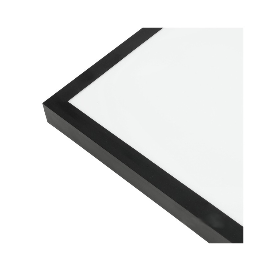 Panel LED de superficie BRISBANE LED/36W/230V 4000K 59,5x59,5 cm negro