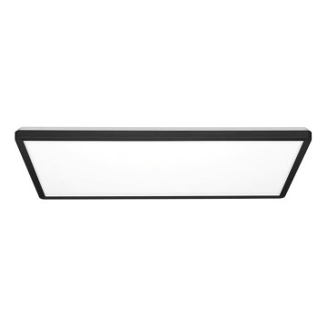 Panel LED de superficie NIVERA LED/32W/230V IP54 3000/4000/6000K 29,5x59,5 cm negro
