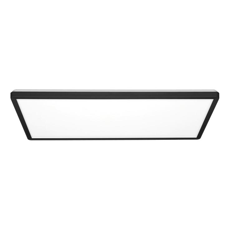 Panel LED de superficie NIVERA LED/32W/230V IP54 3000/4000/6000K 29,5x59,5 cm negro