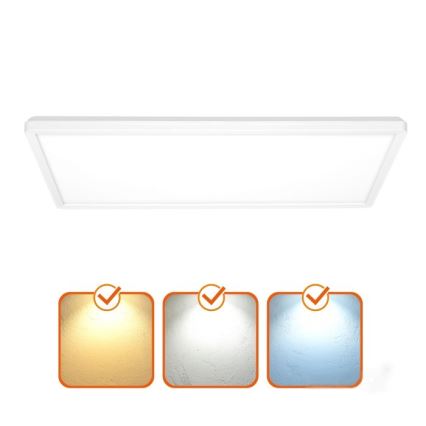 Panel LED de superficie NIVERA LED/32W/230V IP54 3000/4000/6000K 29,5x59,5 cm blanco