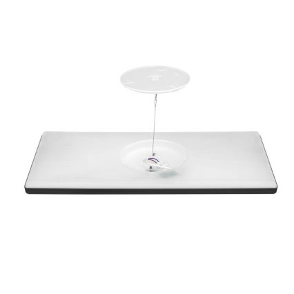 Panel LED de superficie NIVERA LED/32W/230V IP54 3000/4000/6000K 29,5x59,5 cm negro