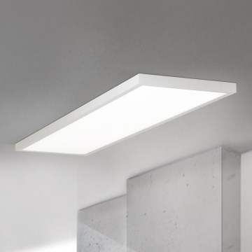 Panel LED regulable de superficie DISC LED/40W/230V 2700/3000/4000K 115x30 cm blanco