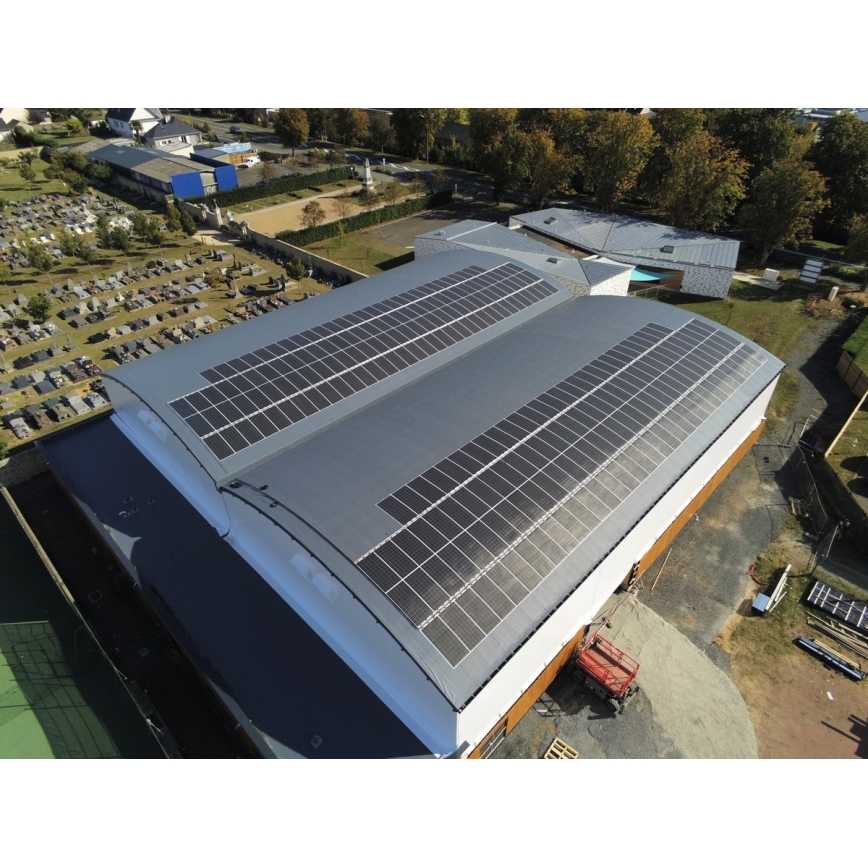 Panel solar fotovoltaico flexible SUNMAN 430Wp IP68 Half Cut - palet 66 piezas