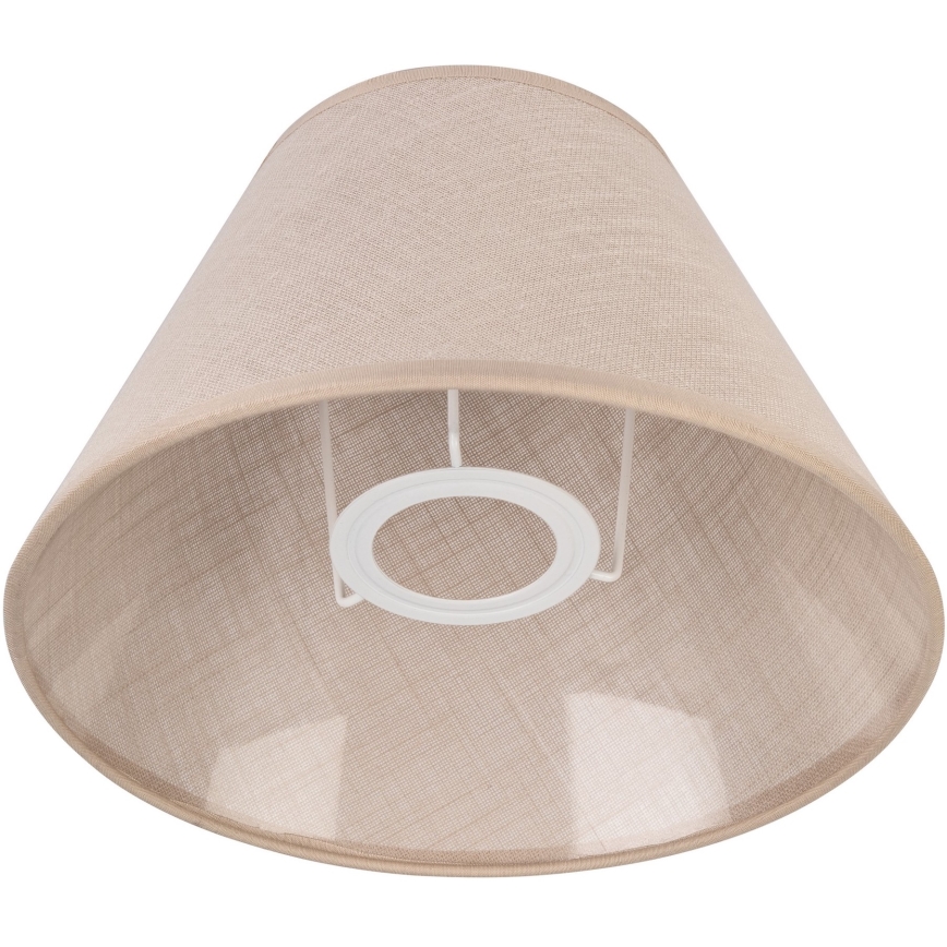 Vidrio de recambio para lámpara de mesa JUTA E27 diá. 19 cm beige