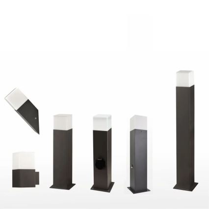 Pantalla de recambio para lámpara de exterior NEW YORK E27 7,8x7,8 cm blanco