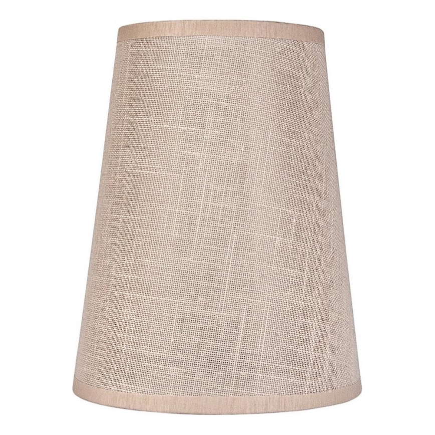 Pantalla de recambio para lámpara de araña y aplique ANTONIO E14 150x120 mm beige