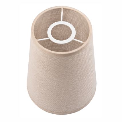 Pantalla de recambio para lámpara de araña y aplique ANTONIO E14 150x120 mm beige