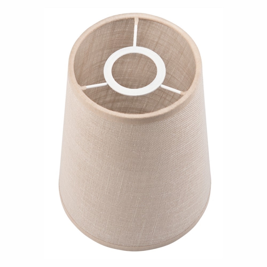 Pantalla de recambio para lámpara de araña y aplique ANTONIO E14 150x120 mm beige