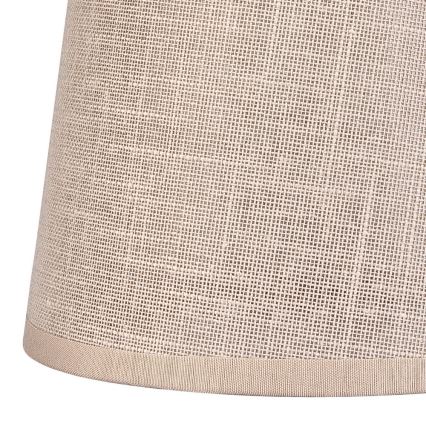 Pantalla de recambio para lámpara de araña y aplique ANTONIO E14 150x120 mm beige
