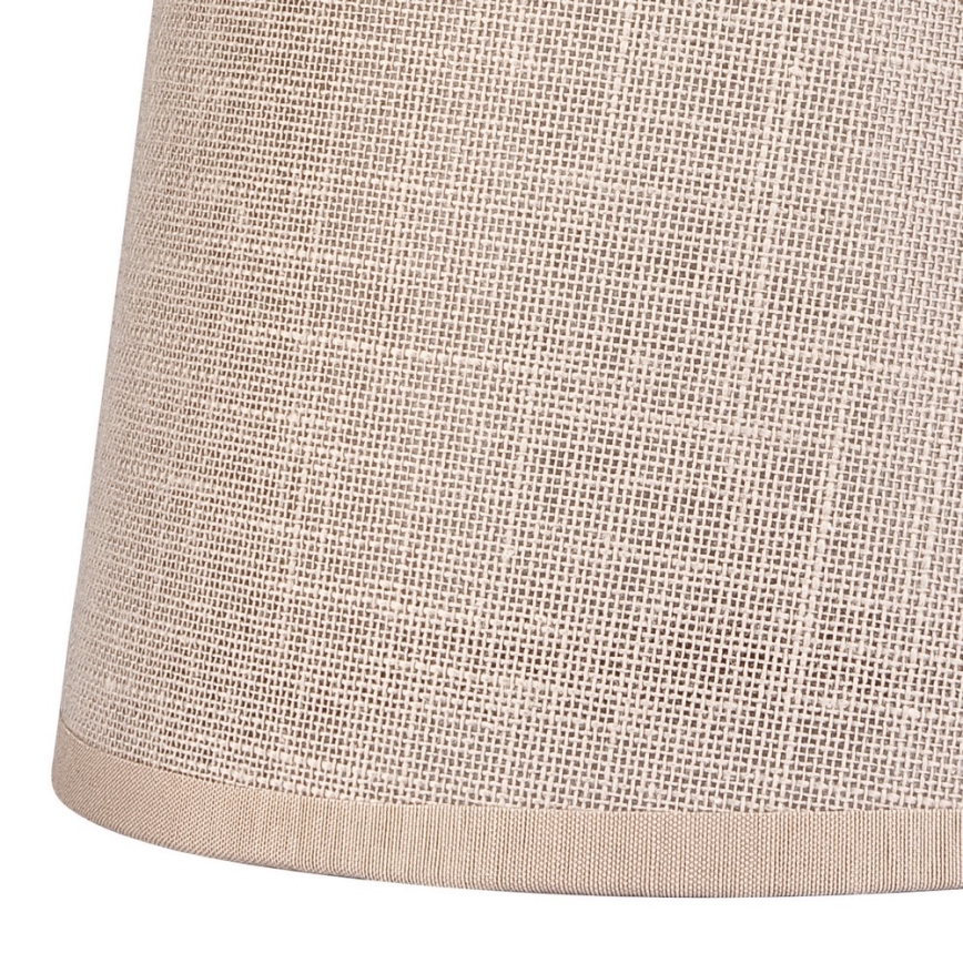 Pantalla de recambio para lámpara de araña y aplique ANTONIO E14 150x120 mm beige