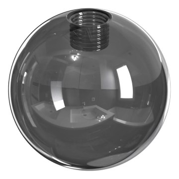 Pantalla de recambio para lámpara de araña y aplique ROSSI diá. 14 cm gris/ahumado