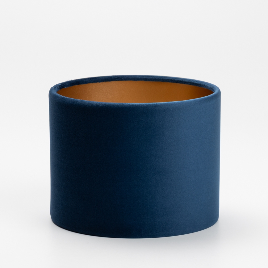 Pantalla de recambio para lámpara de araña y de pie TERCINO E27 16x20 cm azul