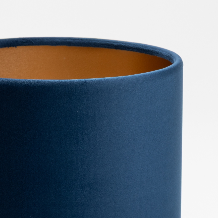 Pantalla de recambio para lámpara de araña y de pie TERCINO E27 16x20 cm azul