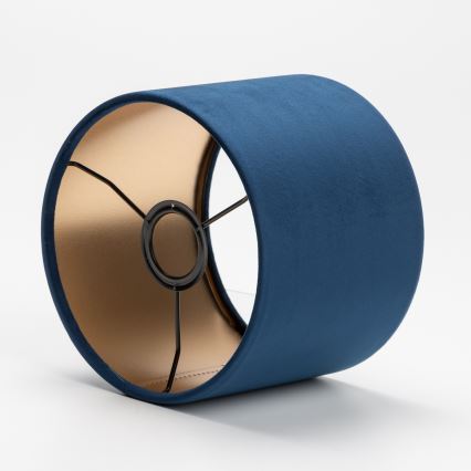 Pantalla de recambio para lámpara de araña y de pie TERCINO E27 16x20 cm azul