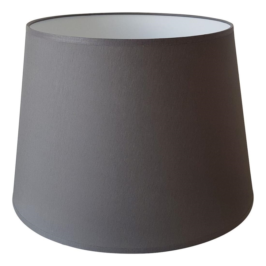 Pantalla de recambio para lámpara de mesa E27 20x25 cm antracita