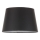 Pantalla de recambio para lámpara de mesa LORENZO E27 20x26 cm negro