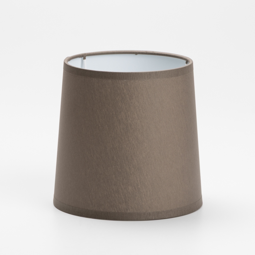 Pantalla de recambio para lámpara de mesa STOZEK E27 16x16 cm marrón