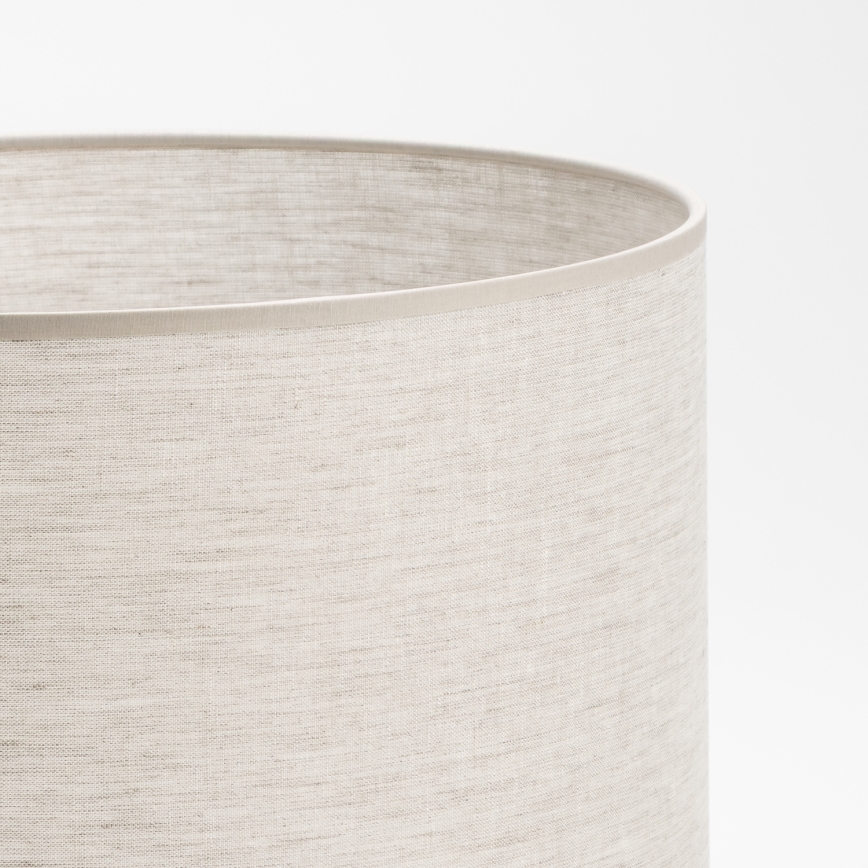 Pantalla de recambio universal WALEC E27 22,5x38 cm beige