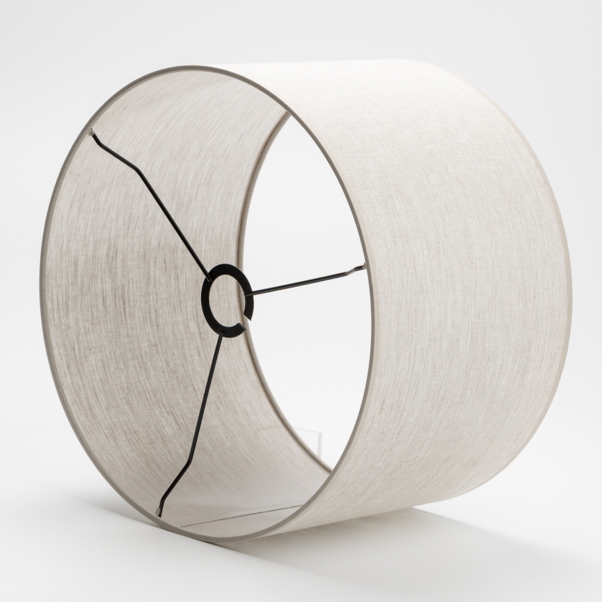 Pantalla de recambio universal WALEC E27 22,5x38 cm beige
