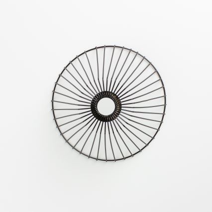 Pantalla universal CURITIBA, diámetro 30 cm, negra