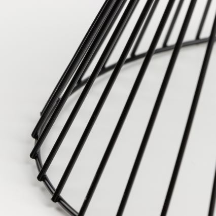 Pantalla universal CURITIBA, diámetro 30 cm, negra