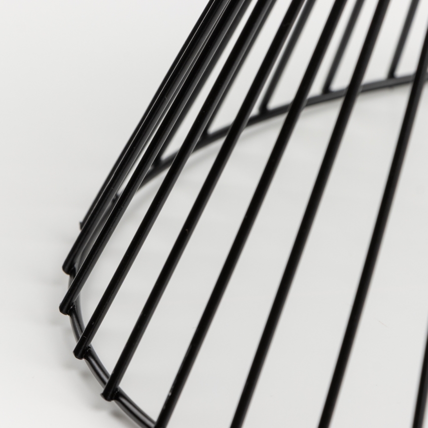 Pantalla universal CURITIBA, diámetro 30 cm, negra