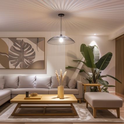 Pantalla universal CURITIBA, Ø 60 cm, negra