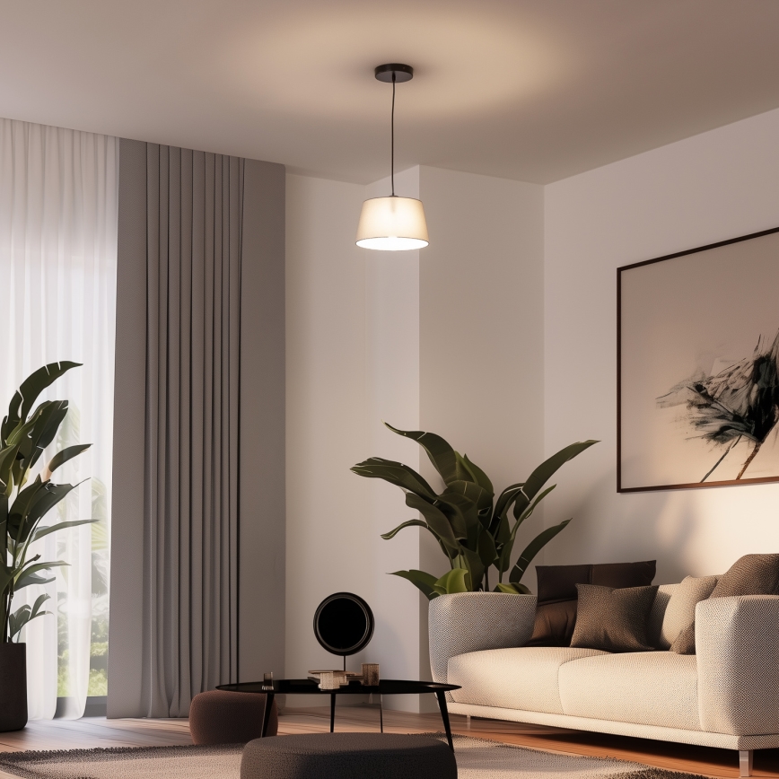 Pantalla universal KERIA, diámetro 25 cm, gris