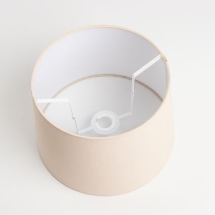 Pantalla universal KERIA, diámetro 30 cm, beige