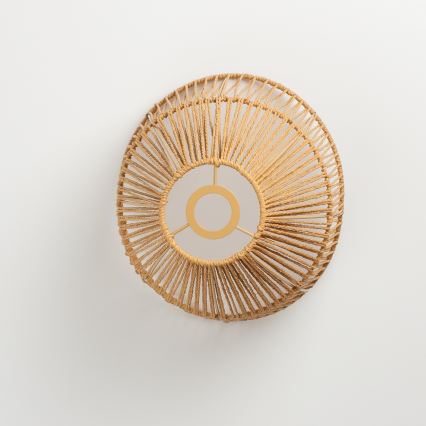 Pantalla universal KERIA, diámetro 30 cm, marrón