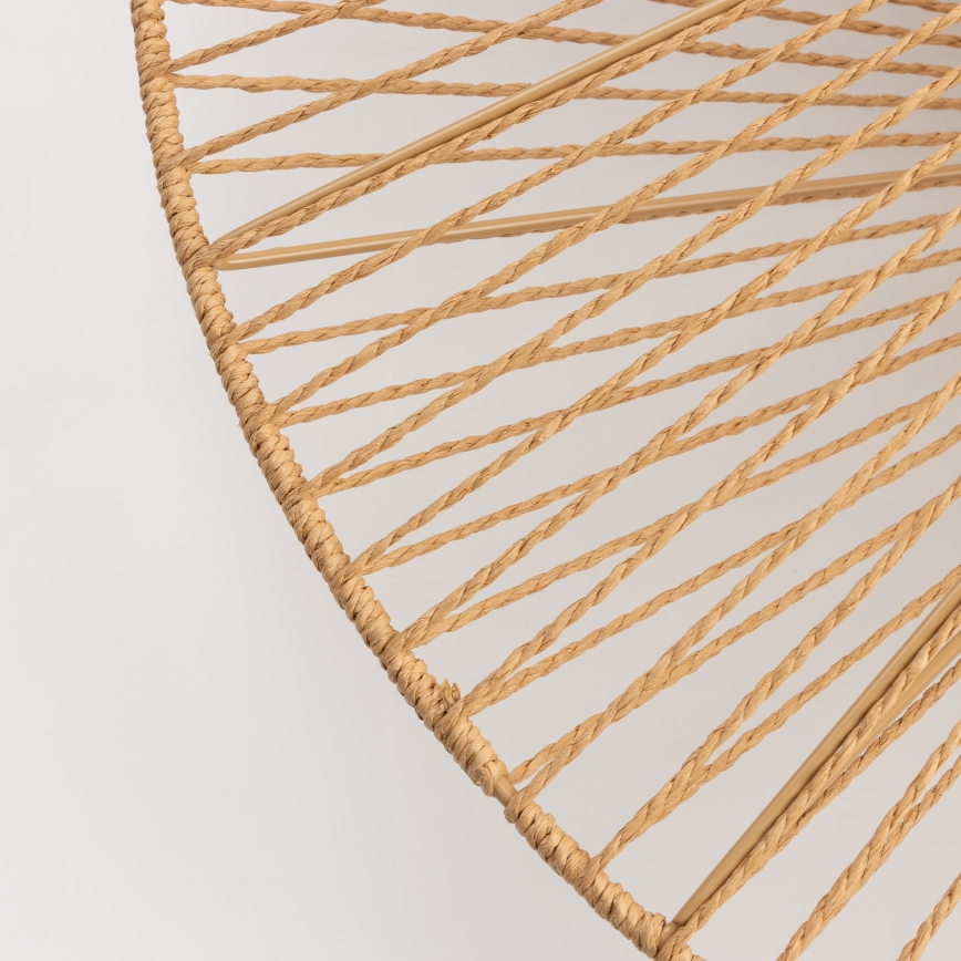 Pantalla universal KERIA, diámetro 70 cm, marrón