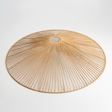 Pantalla universal KERIA, diámetro 90 cm, marrón