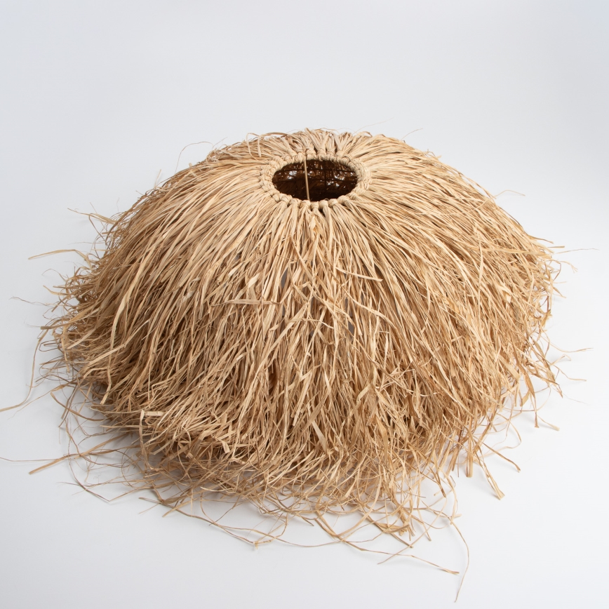 Pantalla universal KERIA, Ø 60 cm, marrón