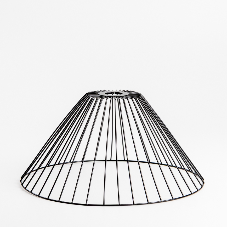 Pantalla universal para lámpara CURITIBA, diámetro 45 cm, negra