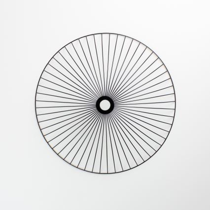 Pantalla universal para luminaria CURITIBA Ø 60 cm, negra