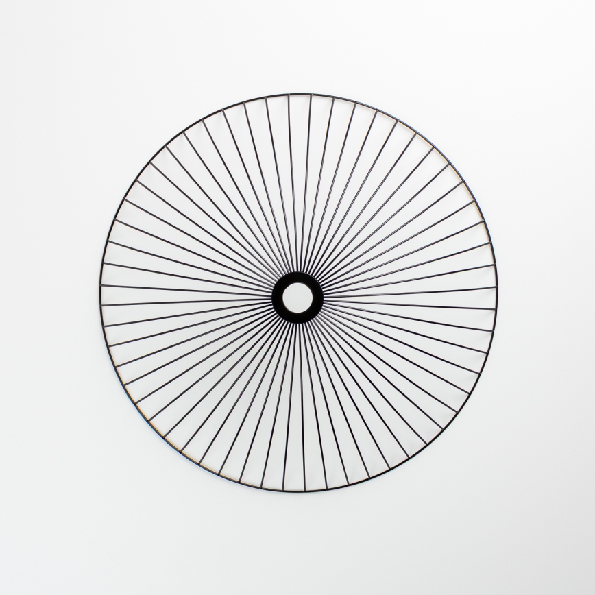 Pantalla universal para luminaria CURITIBA Ø 60 cm, negra