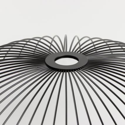 Pantalla universal para luminaria CURITIBA Ø 60 cm, negra