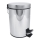 Papelera 17x25,5 cm, acero inoxidable, color plateado