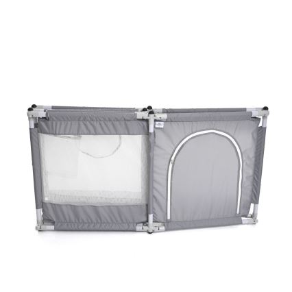 Parque de juegos de 120 cm gris