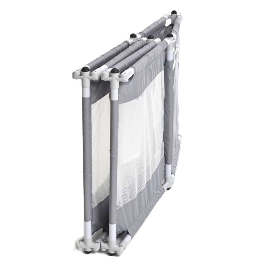 Parque de juegos de 120 cm gris