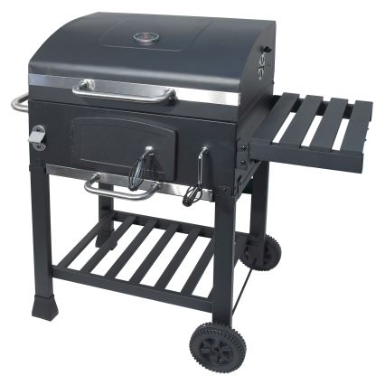 Parrilla de carbón negro