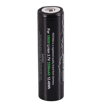 PATONA - Batería 18650 Li-lon 3350mAh PREMIUM 3.7V