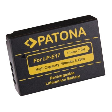 PATONA - Batería Canon LP-E17 750mAh Li-Ion