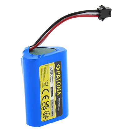 PATONA - Batería Ecovacs Deebot D36 serie 3400mAh Li-lon 10,8V